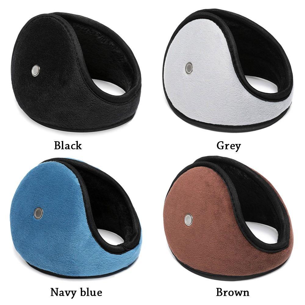 2 Stück Gemütliche Flauschige Weiche Ohrenschützer Ohrenklappen Ohrwärmer Plüsch-Ohrenschützer