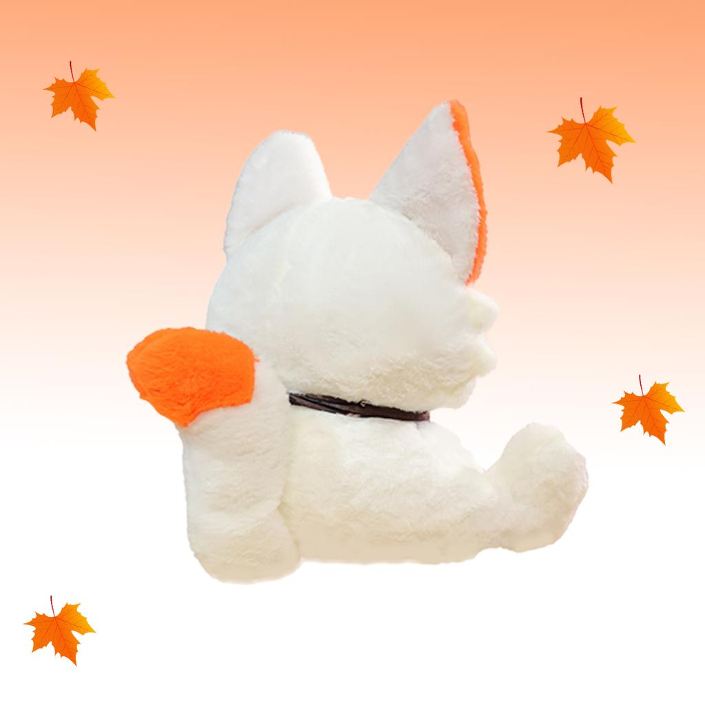 Game Genshin Kaedenhara Kazuha Cat Fluffy Impact Wanderer Pet Plush Toys Cosplay Doll Soft Stuffed Pillow Gift For Kids Gift