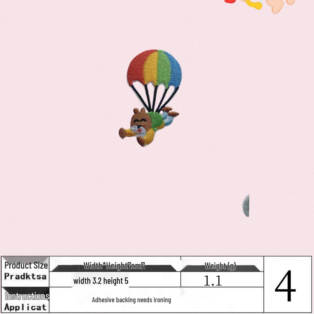 Creative Cartoon Korean Fabric Patch for DIY Clothes and Accessories