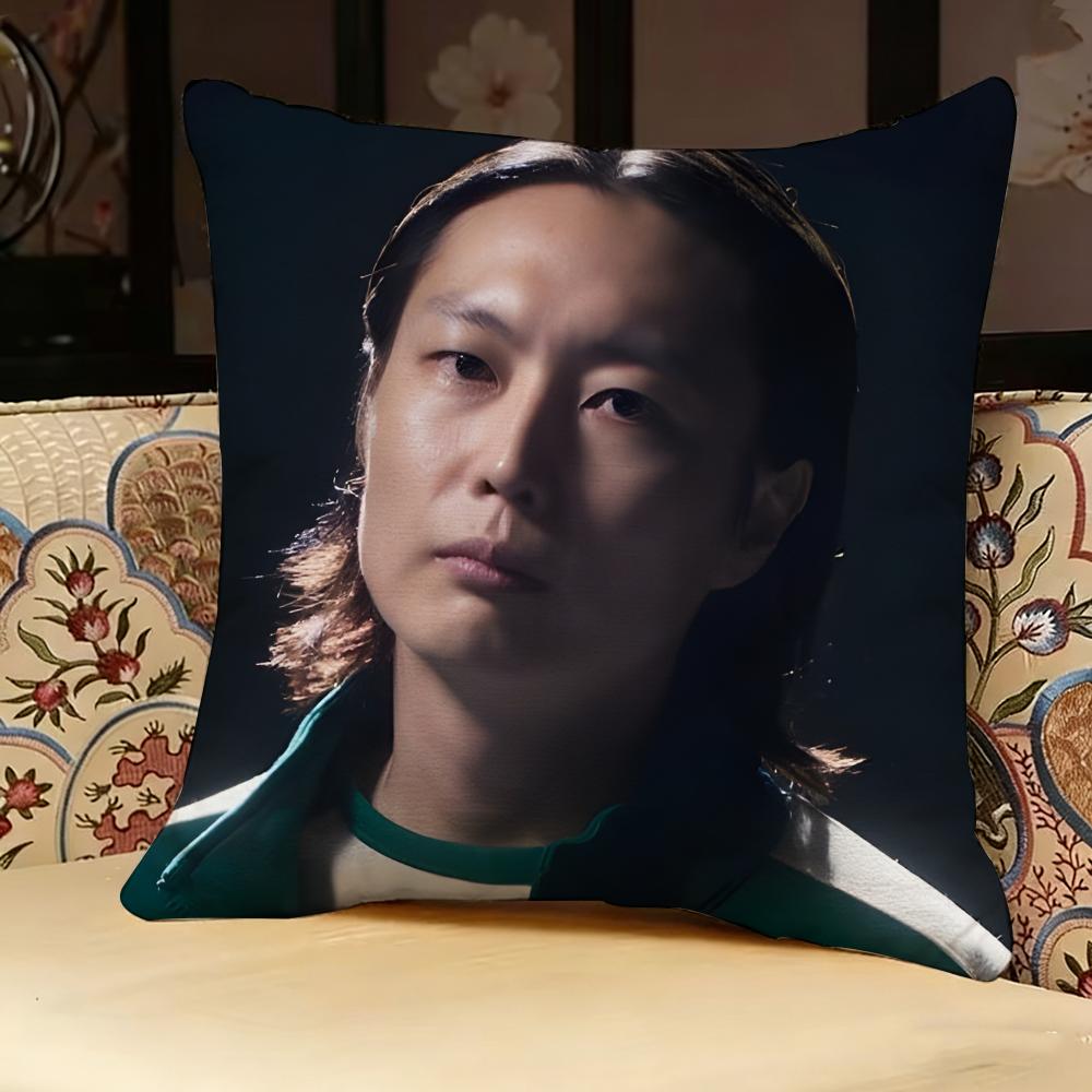 Roh J-Jae-won Actor Pillow Case Pillowcase, Double-sided Printed, Sofa Cushion, Bedroom Headboard Pillow