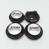 4 adet modifiye göbek orta kapağı Sport Edition Otomobil Toz geçirmez tekerlek orta kapağı 68MM jant kapakları Lastik merkezi logo kapağı Otomobil modifikasyonu