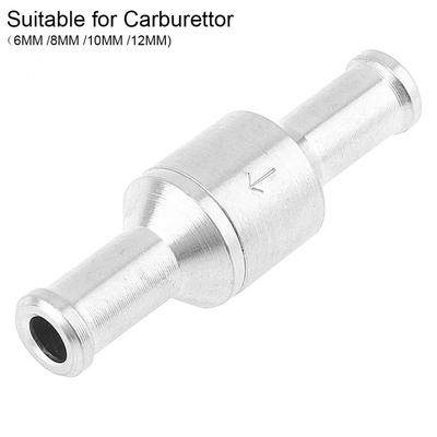 6 mm / 8 mm / 10 mm / 12 mm Rückschlagventil aus Aluminiumlegierung, Einweg-Luft-/Kraftstofföl-Rückschlagventil für Kraftstoff/Wasser