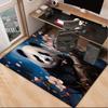 Panda In Floral Paradise Office Rug Chair Mat, Entryway Carpet, Suitable for Front Door, Bedroom, Living Room, Desk, Holiday Gift
