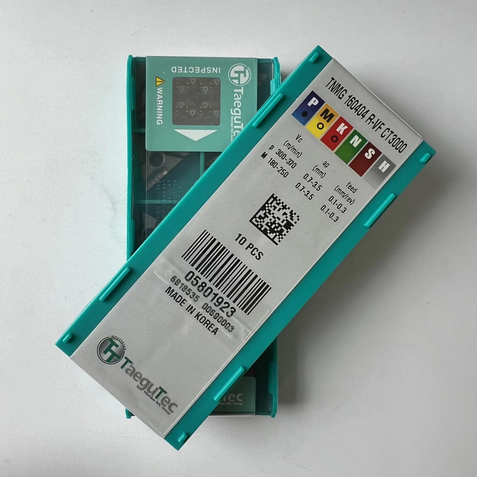 

TNMG160404R-VF CT3000 / Industrial indexable Carbide Inserts 10 Pcs