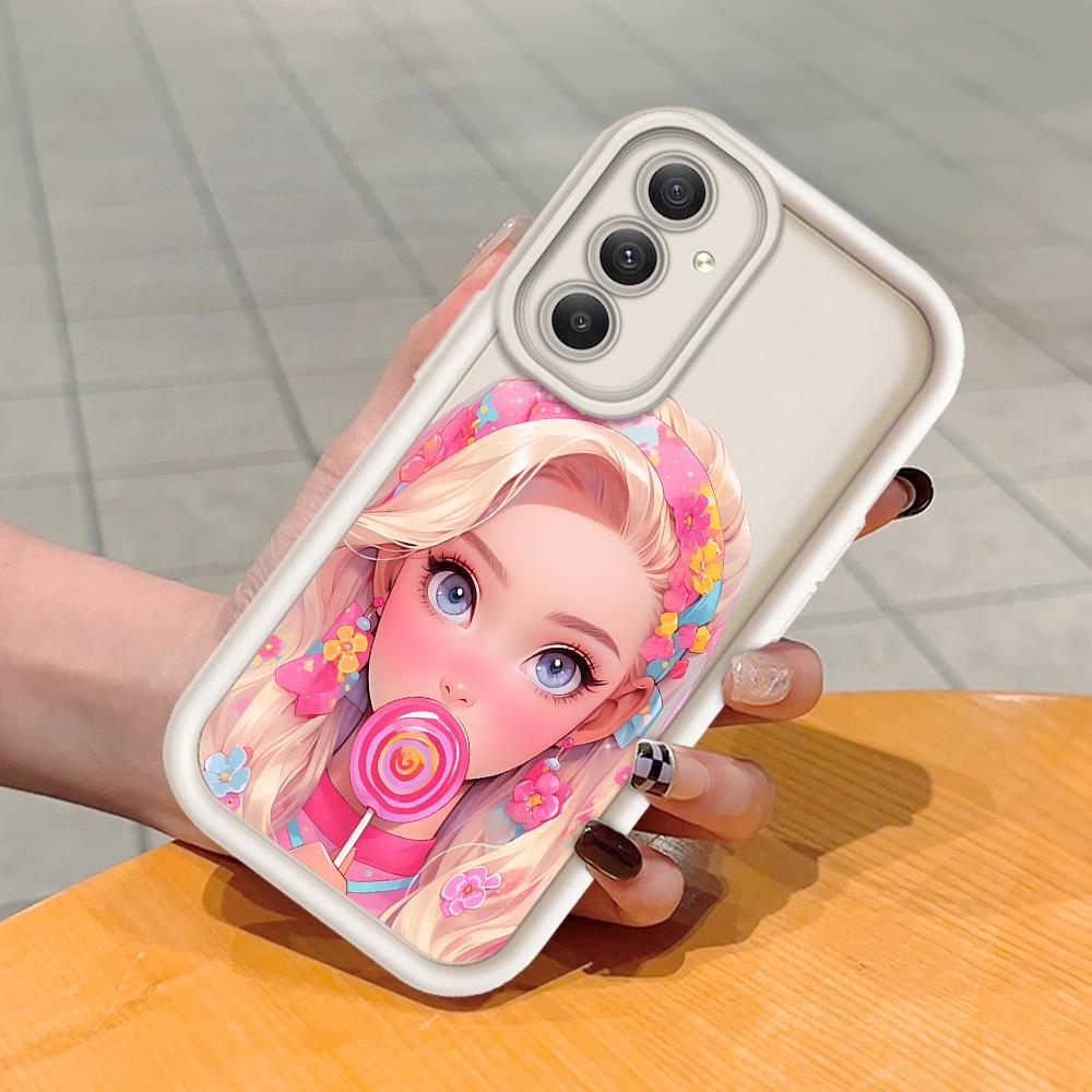 Soft Silicone Square Ladders Cartoon Pattern Full Cover Camera Protection Shockproof Case for Huawei Honor Xiaomi Redmi Samsung