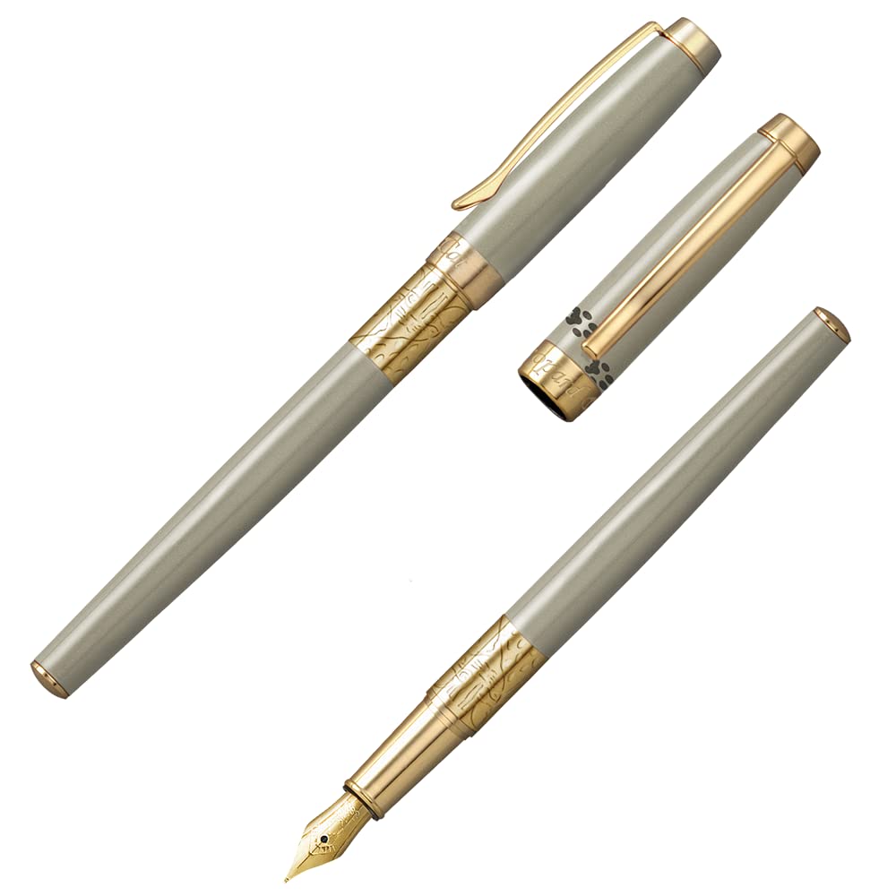 

Перьевая ручка IWI Extra Fine Safari LACL Bengal Wildcat White IWI-9S532FP-71G