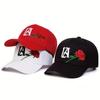 Fashion Cotton LA Leter Embroidery Baseball Caps Spring and Autumn Outdoor Adjustable Men Women Casual Snapback Sunscreen Hats