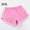 Damen-Sportshorts, elastische Taille, Yoga-Mini-Shorts, einfarbig, superkurze Hosen, leichte Strandhosen, sportliche Shorts