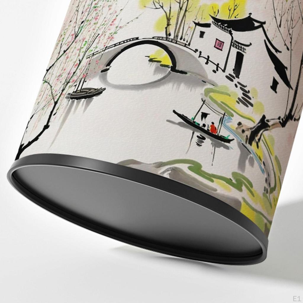 10L Elegant Decorative Trash Can for Home, Office, Hotel, Bathroom, Living Room