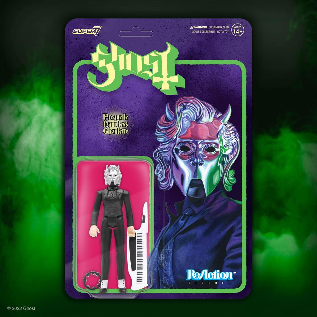 SUPER7 Ghost W3 Nameless Ghoul W1 Gret Prequel Reaction Figure