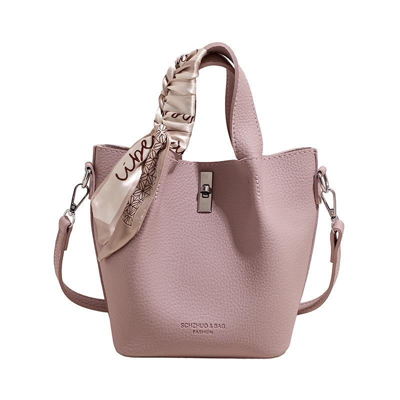 Korean-style Large-capacity Bucket Bag For Women, New Autumn And Winter Casual Versatile Shoulder