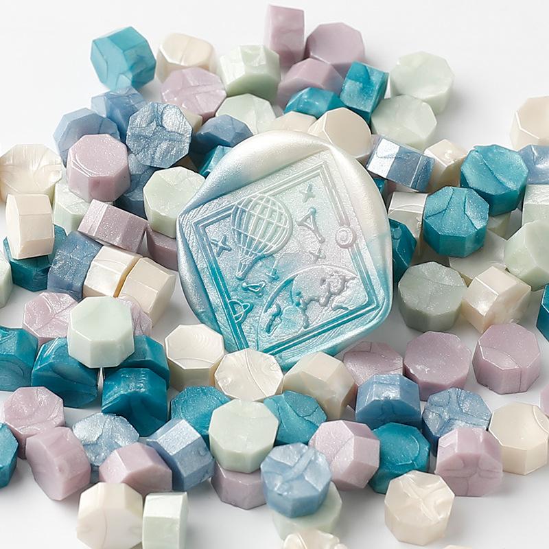 500G Macaron Culoare Mixtă Particule de Ceară de Sigilat cu Vopsea de Foc Material Decorativ Sigiliu Student Handmade DIY Plic Cont Personal