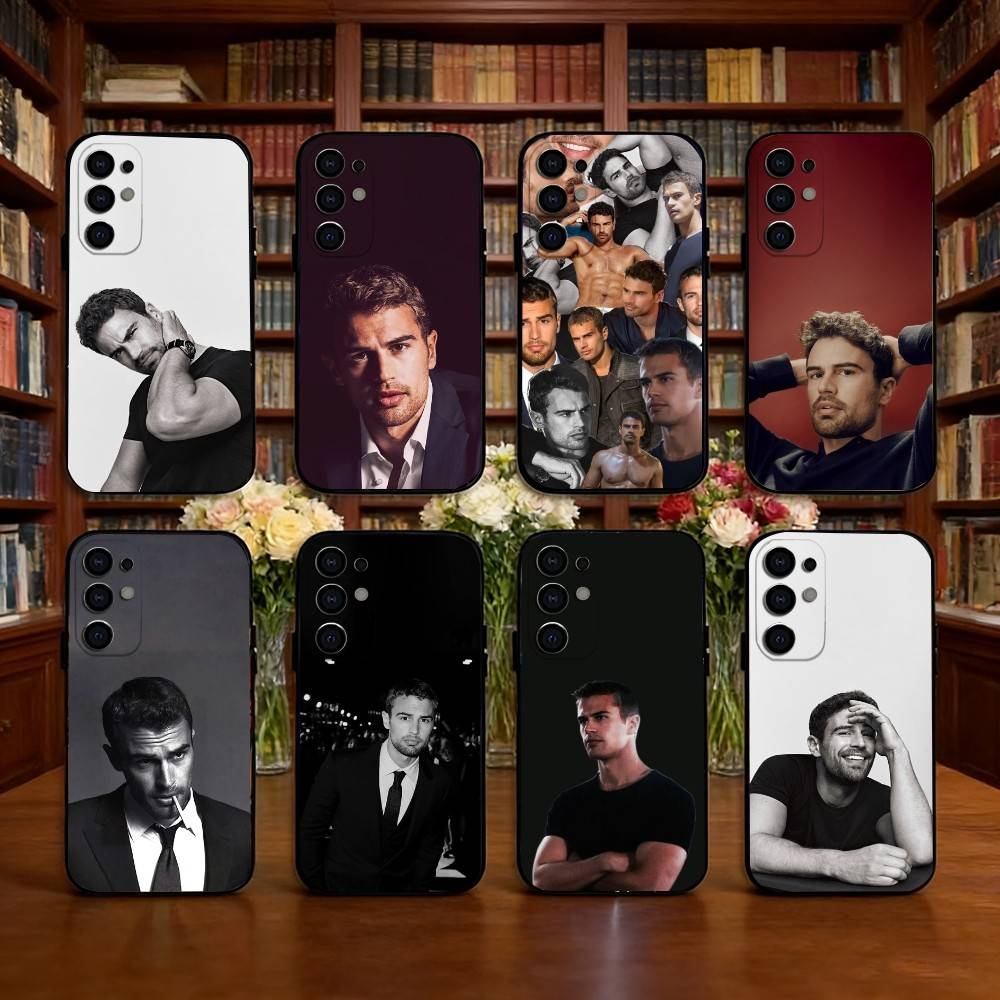 Actor T-Theo James Phone Case Black Silicone Soft For Samsung S25,S24,S21,S22,S23,S30,Ultra,S20,Plus,Fe,Lite