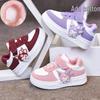 Breathable Toddler Cartoon Canvas Sneakers - Wear-Resistant Low-Top Sports Shoes for Boys and Girls