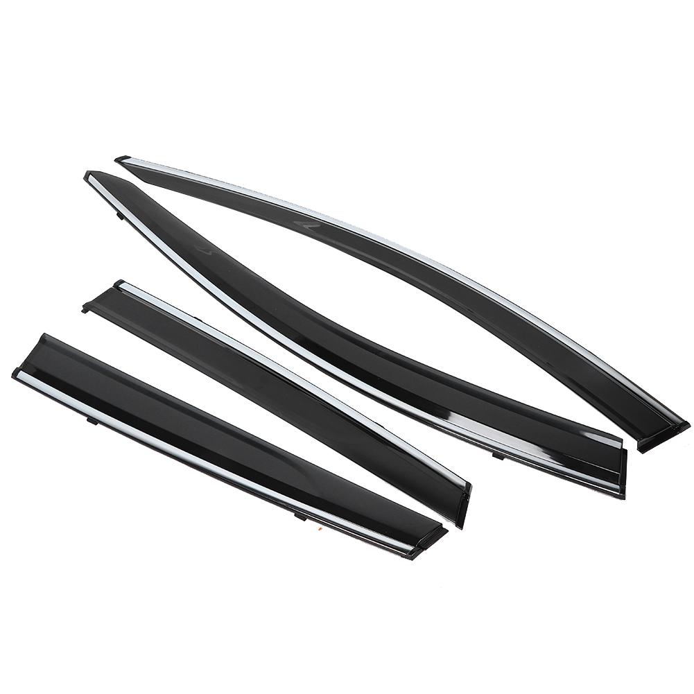 4pcs Car Window Rain Visor Guard Vent Shade Accessory Fits for Nissan Murano 2015 2019