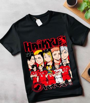 Hinata Shoyo Manga Strip Haikyuu Haikyu Anime Unisex Tshirt T-Shirt Tee Gift