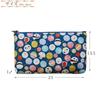 Kyosuke Panda Candy Flat Navy x 23cm Pouch, Large, Blue, Approx. 13.5