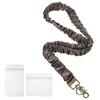 PATIKIL Scrambler Lanyard, 1 Piece, Elastic Lanyard for Teachers, Cute Lanyard with ID Badge Holder, Clip, and 2 Card Holders, Women's KeychainCard
