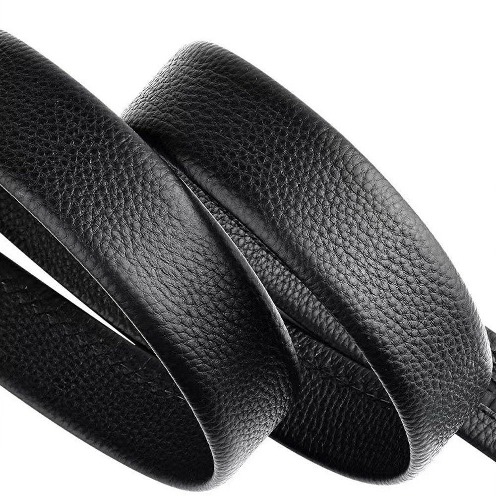 Soft Replacement Craft DIY Classic Waistband 3.5cm Waistband Non-porous Girdle Leather Belt