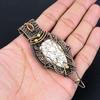 Sălbatic Horse Gemstone sârmă de cupru pur învelite manual bijuterii pandantiv pentru cadou