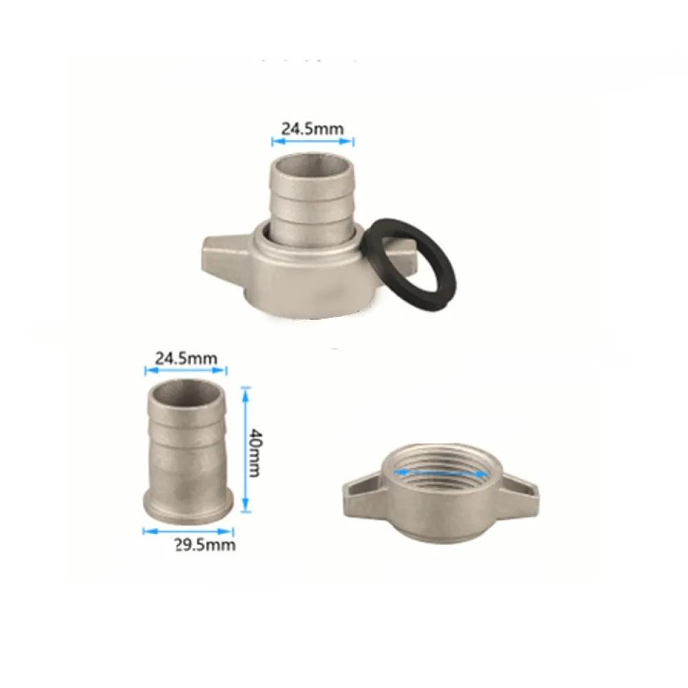 

Water Pump Aluminum Pipe Connector with Rubber Gasket for Secure Connection and Maintenance of Various Pipe Sizes