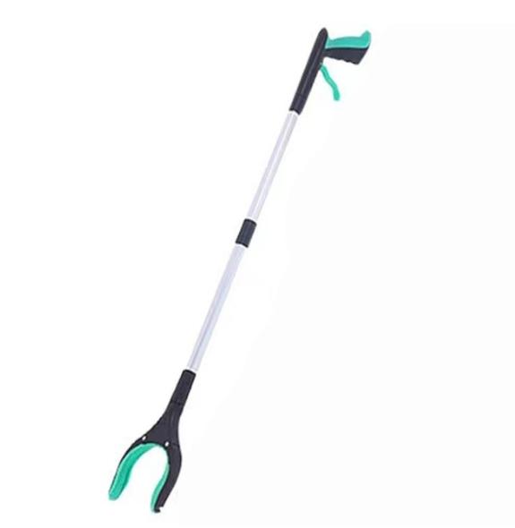 With 360° Swivel Grabber Trash Claw Foldable Grabber Trash Pick Up Stick ReachTool Litter Picker Arm Extension Outdoor