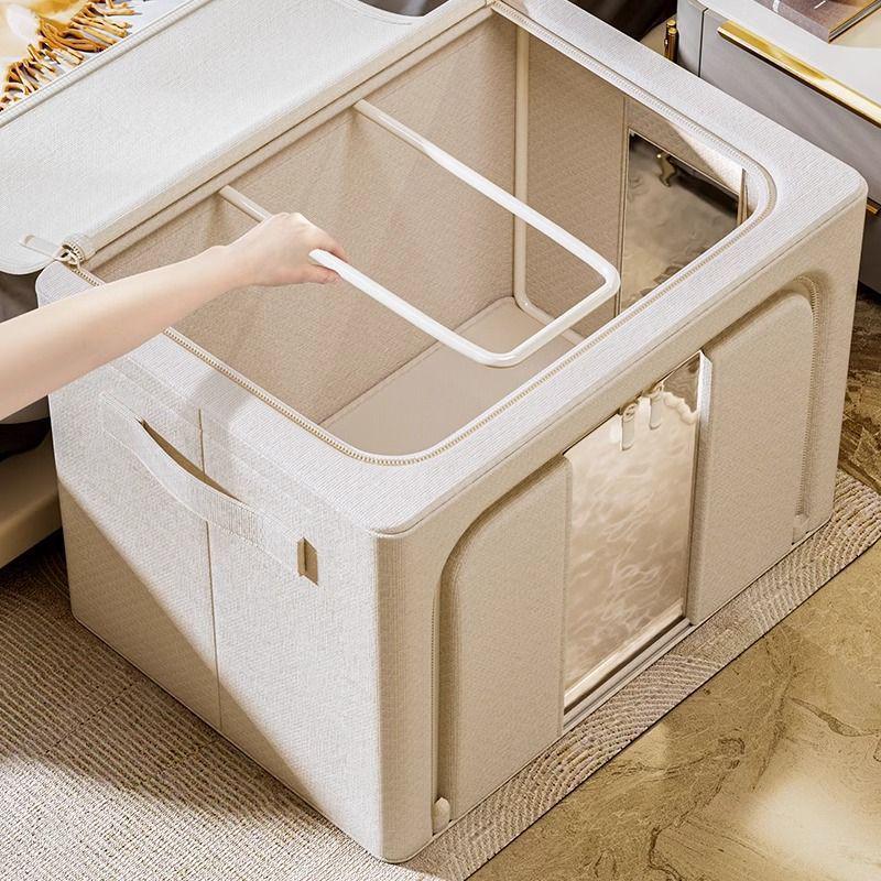 Large Capacity Foldable Oxford Cloth Storage Box for Quilts