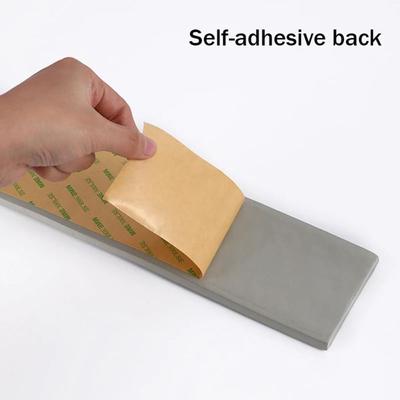 2M/Rolle DIY Verdickte Wandbasis Selbstklebend Weicher Wandaufkleber Kollisionsschutz Dekorationsleisten Schlafzimmer