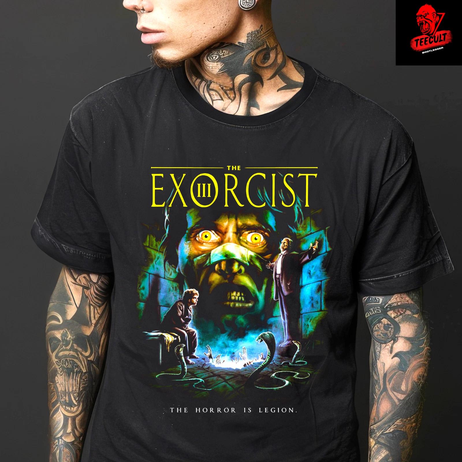 Men s and Women s T-shirts The Exorcist Cult Horror Movie Tee Unisex Cotton L