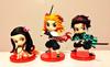 Rengoku Anjuro Kamado Tanjiro Kamado Nezuko 3 Types Set Jump Service for All Applicants Q Posket Petit Demon Kimetsu No Yaiba Q Posket Work Collection