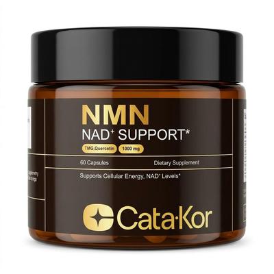 Cata-Kor NMN Nahrungsergänzungsmittel - 1000 mg, Unterstützt Zellenergie & NAD+-Spiegel - Vitamin-Nahrungsergänzungsmittel Gesundheitspflege