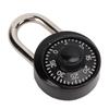 Dial Combination Lock Waterproof Heat Treatment Hardened Steel Security Padlock for Gym