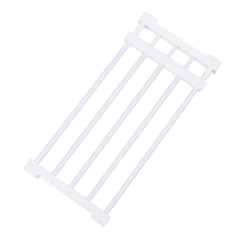 Extendable Nail-Free Layered Storage Dividers for Wardrobes, Cabinets, and Bathrooms