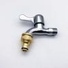 All Copper Dual Use Nipple Connector 1/2" & 3/4" Standard Fitting for Car Wash Water Gun - 20mm Internal Thread