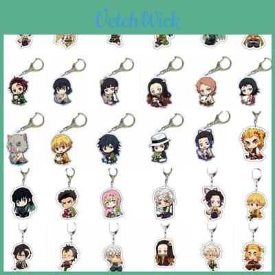 Demon Slayer Anime Cartoon Character Acrylic Keychain Bag Pendant Accessories Stylish And Durable
