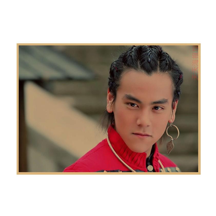 Chinese Paladin Retro Poster: Liu Yifei, Hu Ge, Yang Mi Wall Art