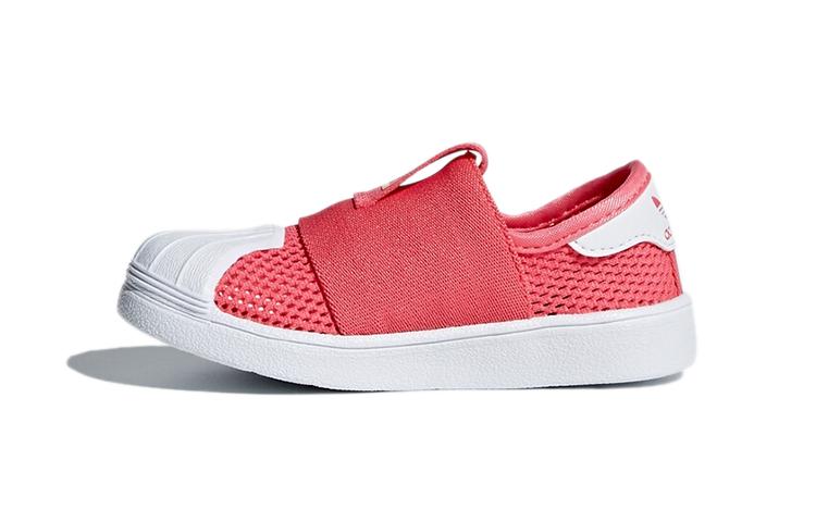

Adidas Originals SUPERSTAR Smr 360 I Дышащие Низкие Кроссовки для Малышей Розовый Белый Младенцы и Малыши AQ0202 24