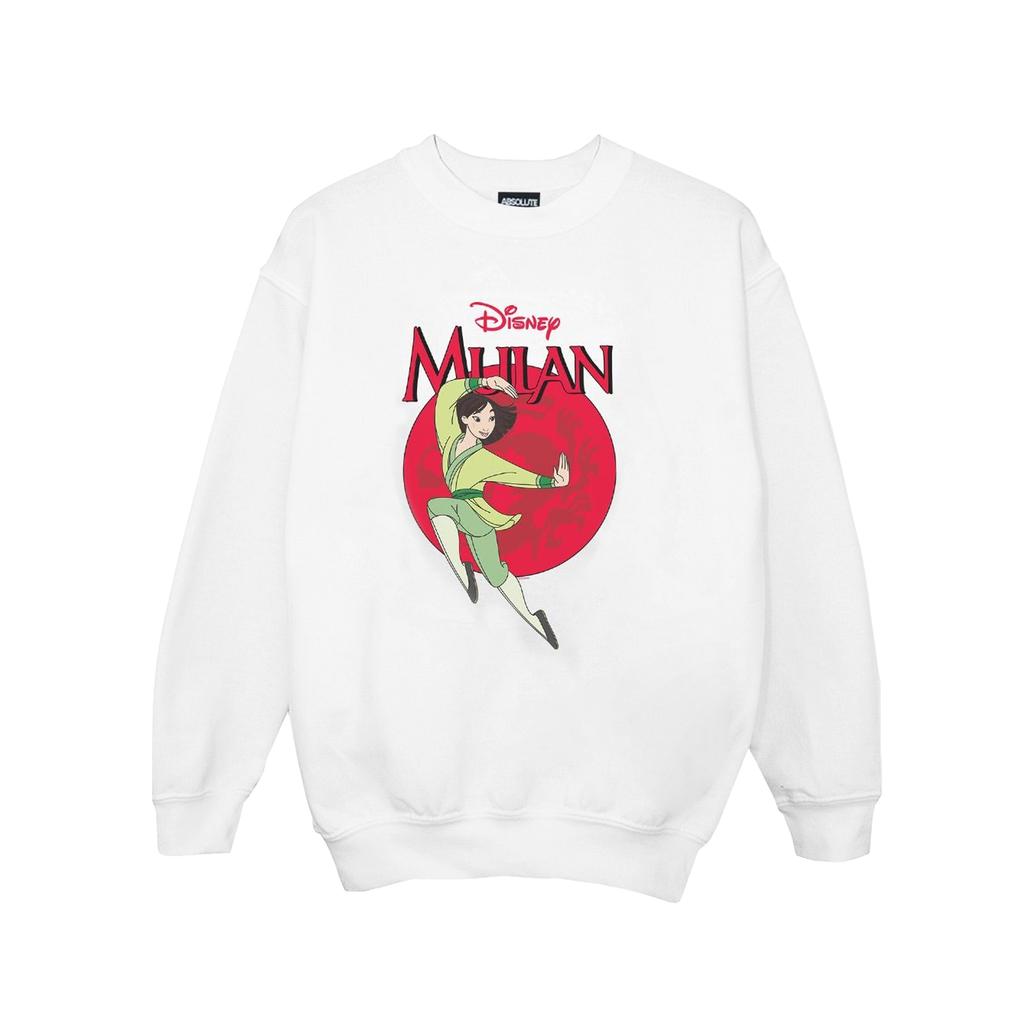Disney Girls Mulan Dragon Circle Sweatshirt