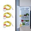 Set of 3 Refrigerator Temperature Sensor 75cm Defrost Function Probe Refrigerator Sensor Efficient Appliance Accessories