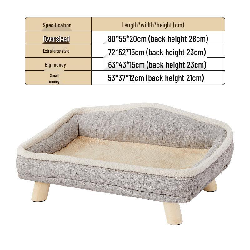 Four Seasons Washable Pet Bed: Cool Summer Mat for Small Dogs & Cats