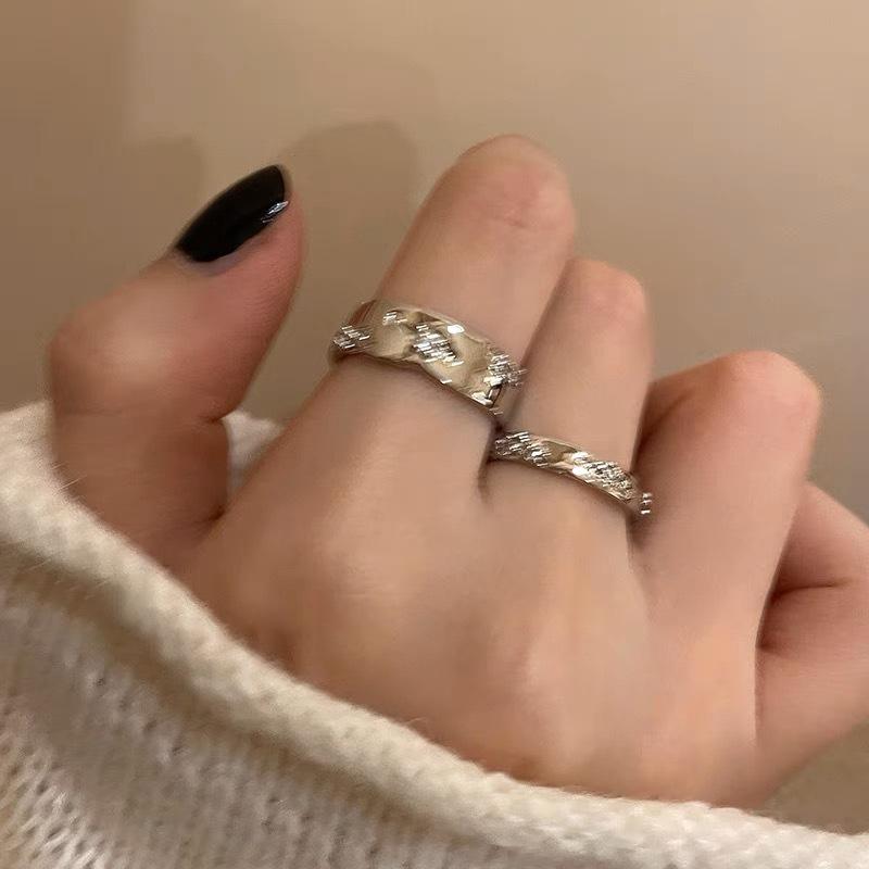 Female Niche Cool Style Fashionable Personality Element Ring with An Open Mouth Ring
