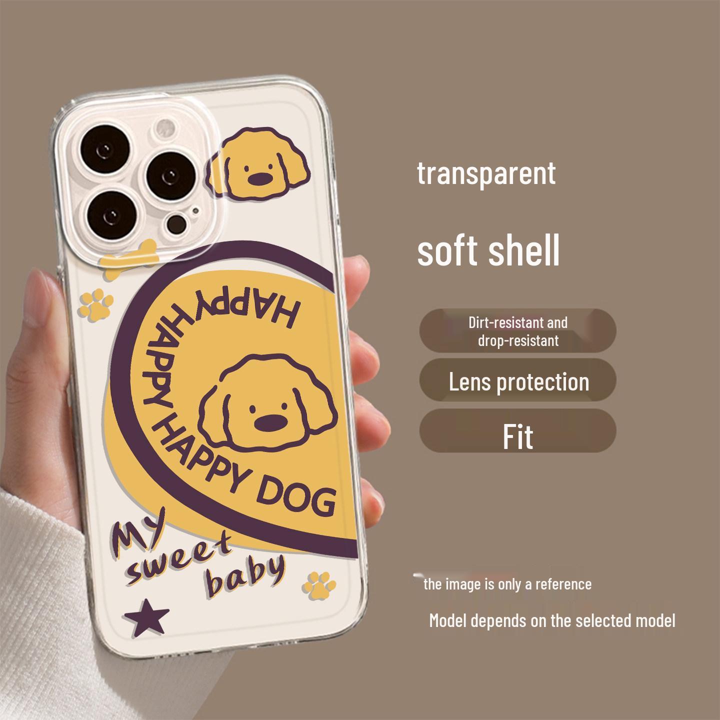 

Love Heart Puppy iPhone 17 Pro Max Case - Cute, High-Grade, New Model Compatibility Apple 12 Pro Max