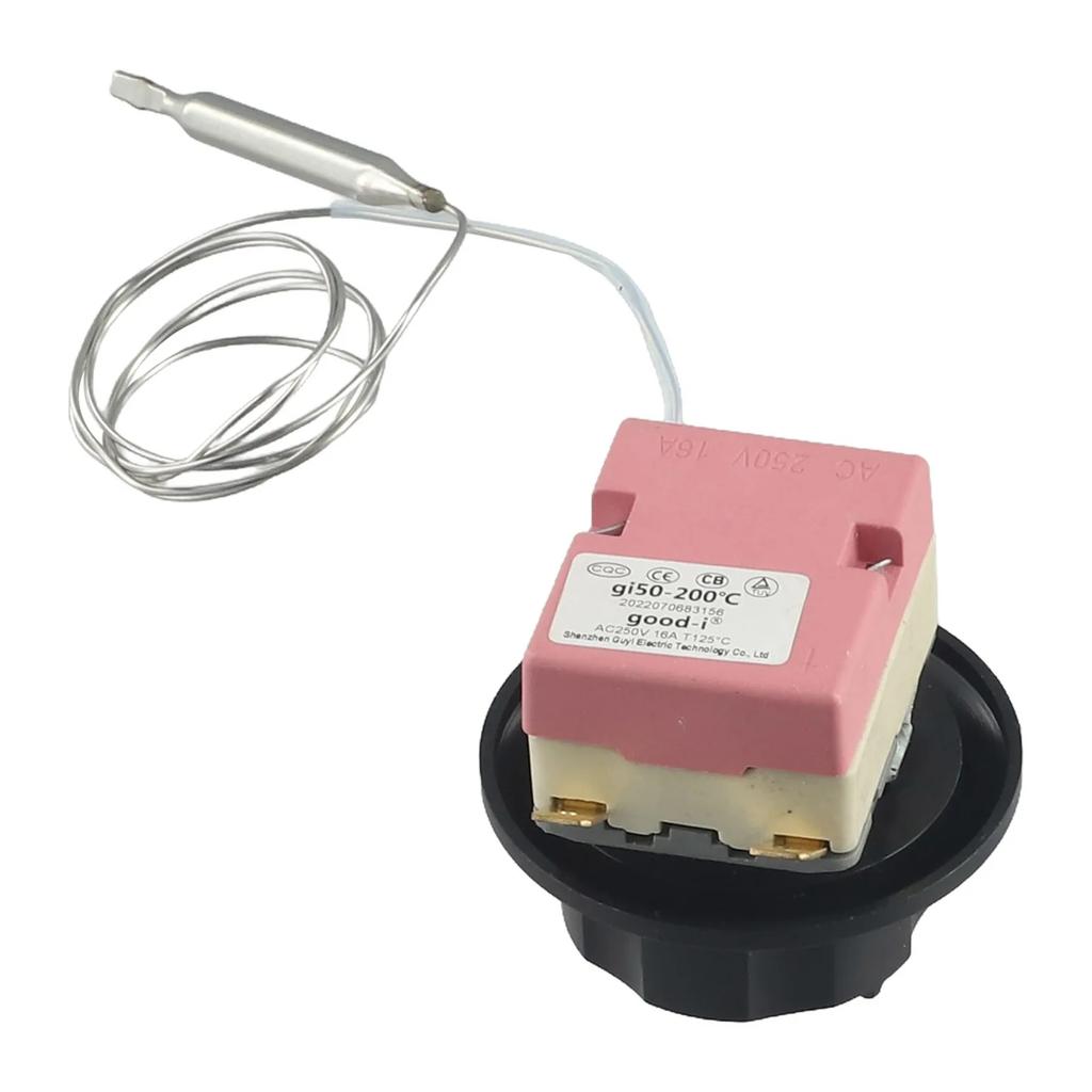 Electric Oven Thermostat Switch 2 Pin Temperature Controller for Precise Temperature Regulation Long lasting