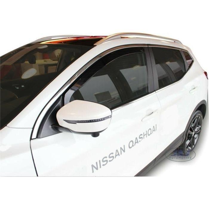 J&J AUTOMOTIVE | Heko Deflecteurs d'air Déflecteurs de Vent Pour Nissan Qashqai J11 2014-2021