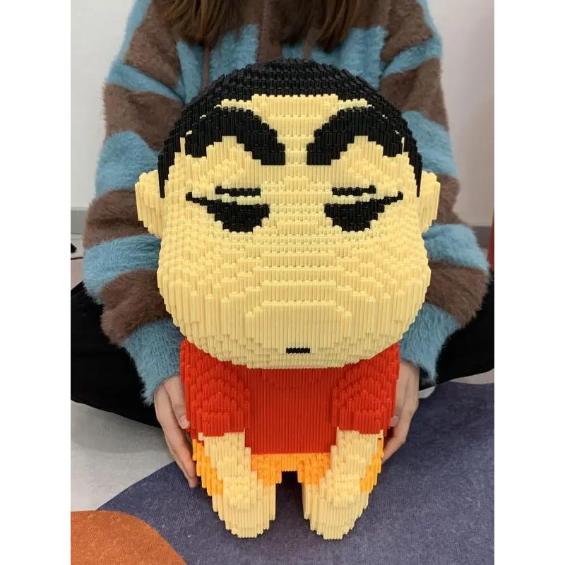 30cm Cartoon Anime Building Block Toy Small Particle Brick for Children and Adults Building Block Set Children's Puzzle Toy Gift