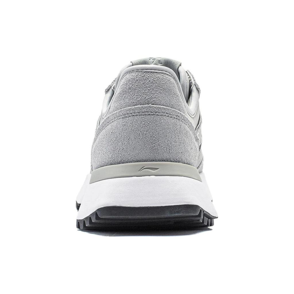 Li Ning Lightweight Abrasion Resistant Low Top Running Shoes Men's Gray AZGT033-3