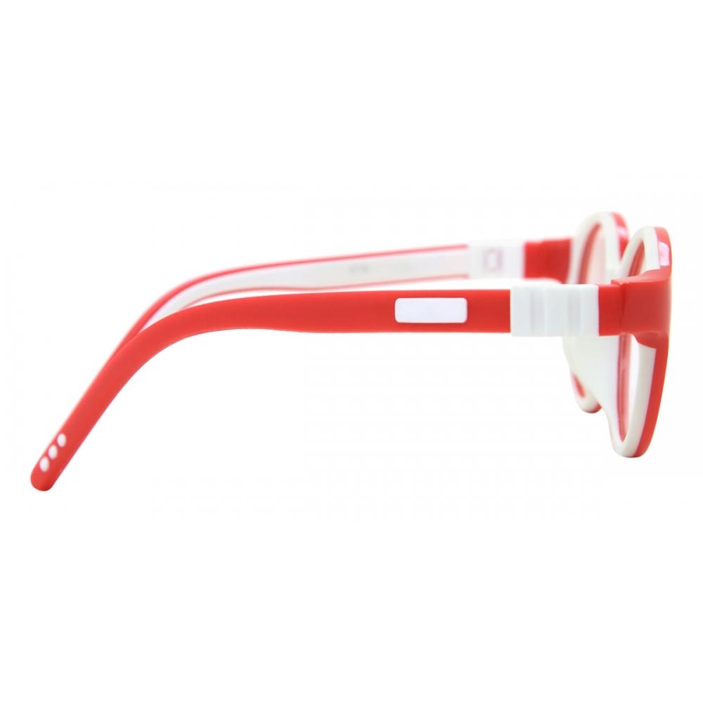 Full Rim Round Matte Red Smartbuy Kids Rhi K7d Fashion Kids Eyeglasses