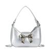 Decoration Bow Mini Handbag Outdoor Trendy Shoulder Bag Womens Crossbody Bag