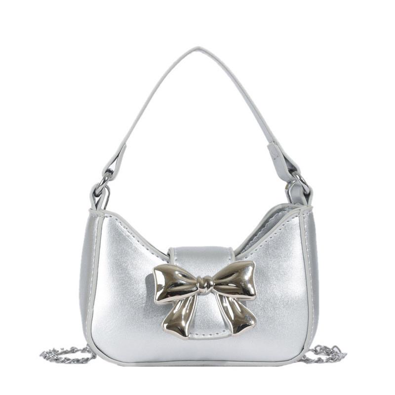 Decoration Bow Mini Handbag Outdoor Trendy Shoulder Bag Womens Crossbody Bag