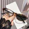 Fashion Cat-Eye Photochromic Myopia Glasses Unisex Ultra-Lightweight High-Definition Anti-Blue Light Eyewear Diopter 0 To -4.0